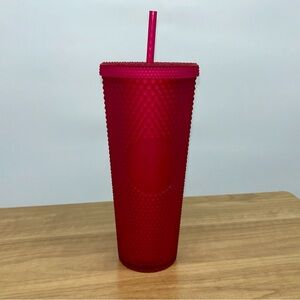 Starbucks pink studded tumbler 24oz